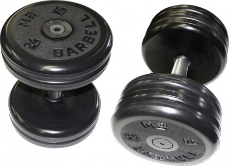Неразборная гантель MB Barbell MB-FdbEM-B53